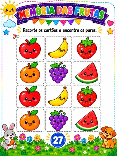 memoria das frutas